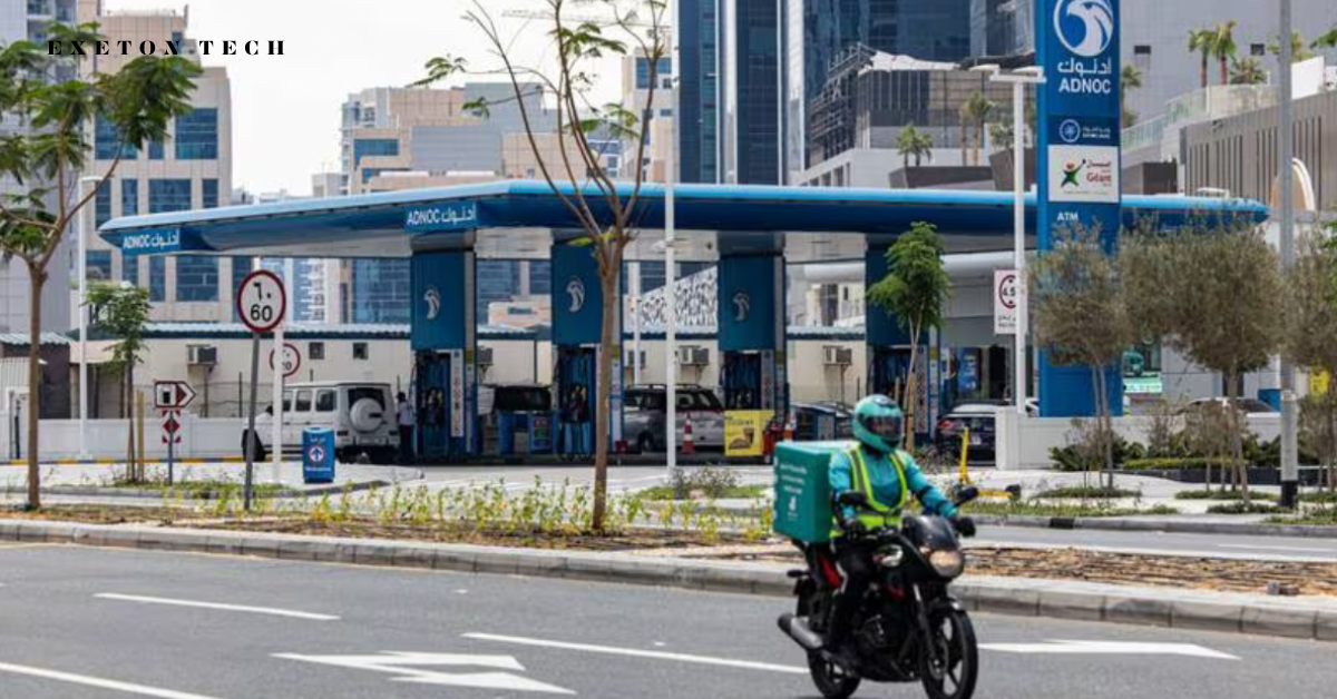 An Adnoc Distribution fuel station in Business Bay, Dubai. Bloomberg An Adnoc Distribution fuel station in Business Bay, Dubai. Bloomberg