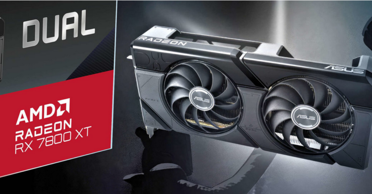 ASUS Releases Radeon RX 7700XT7800XT DUAL Series