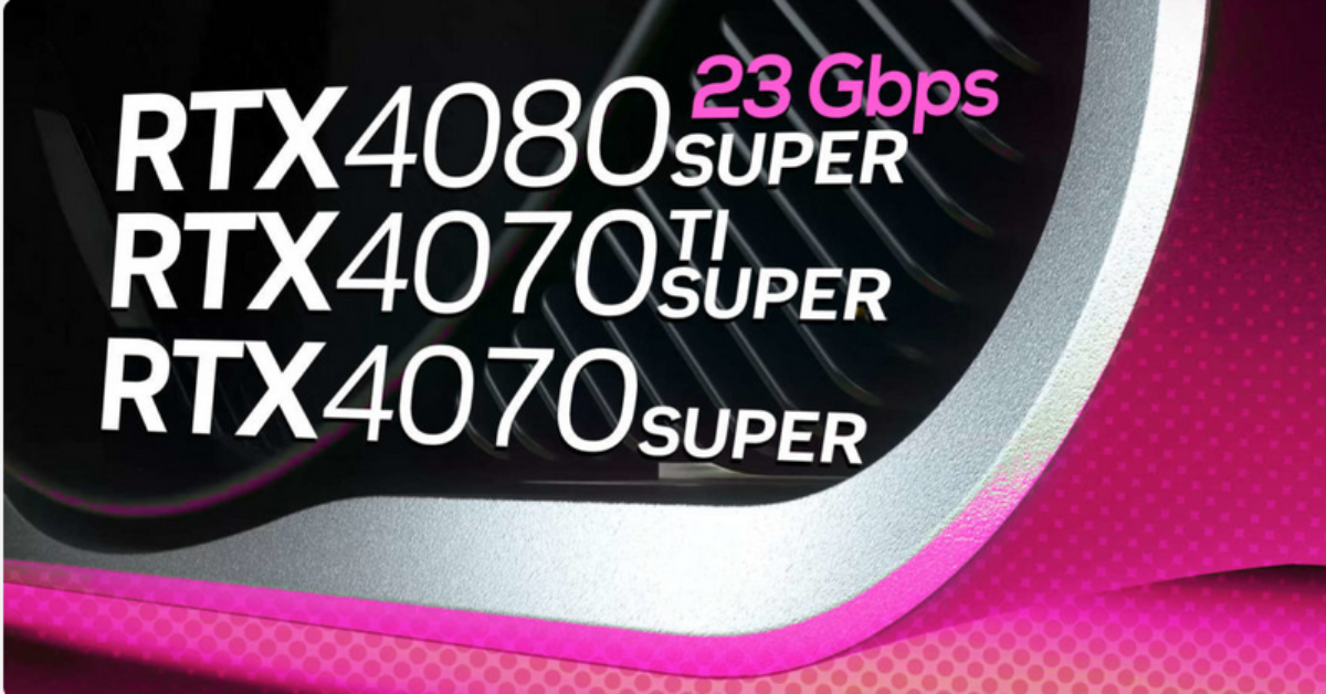 Leaked Specs NVIDIA GeForce RTX 4080 SUPER with 23 Gbps GDDR6X Memory - Full RTX 40 SUPER Series Details Revealed