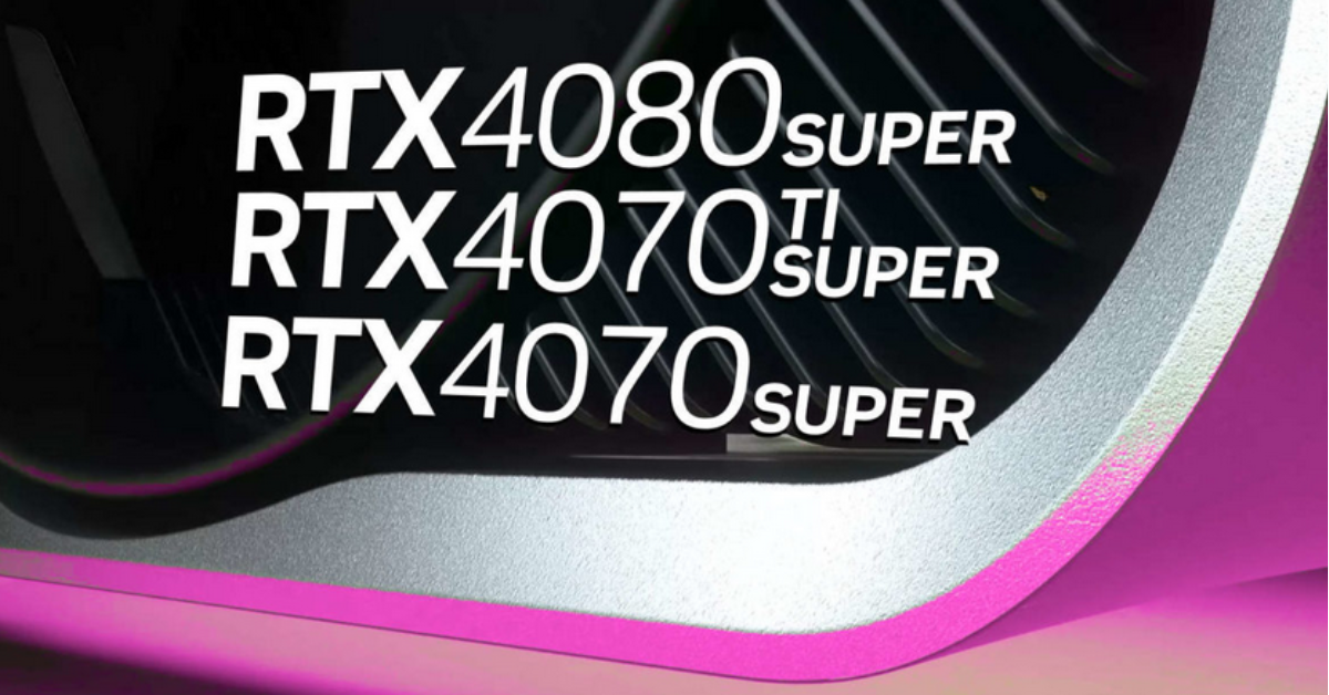 NVIDIA's Launch Schedule for RTX 40 SUPER Series Set for January 17, 24, and 31, Starting with the RTX 4070 SUPER