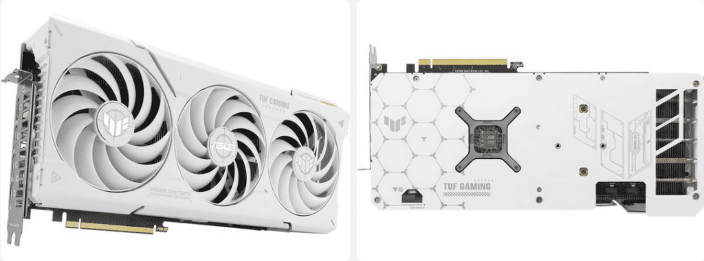 Radeon RX 7900 GRE 16GB TUF WHITE OC. Source ASUS