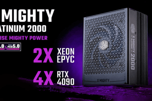 Cooler Master X Mighty 2000W PSU - Ideal for Quad GeForce RTX 4090 Graphics Cards