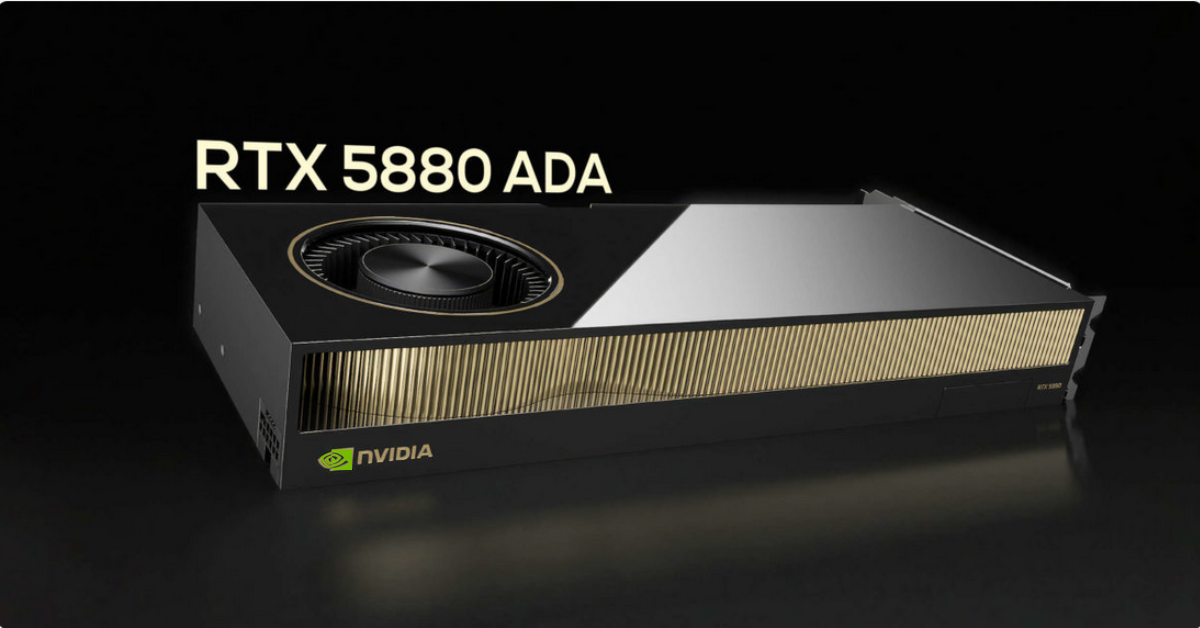 Latest NVIDIA RTX 5880 ADA GPU Unveiled - Powerhouse with 14K Cores, 48GB Memory for Advanced Workstations