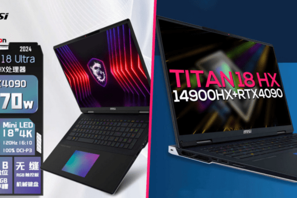 MSI TITAN 18 HX RTX 40904080 Review Ultimate Gaming Laptop with 270W Mode & 400W Power Supply